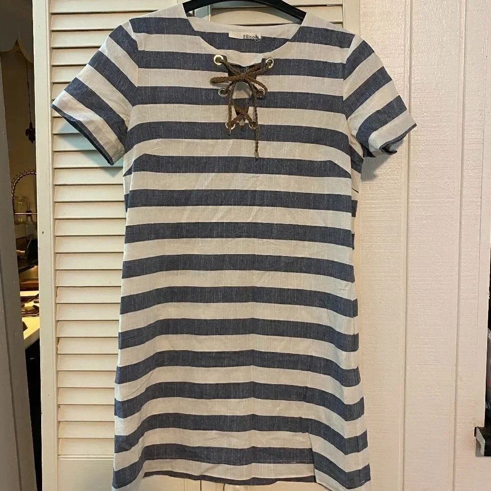 Ellison Dress sailor striped dress